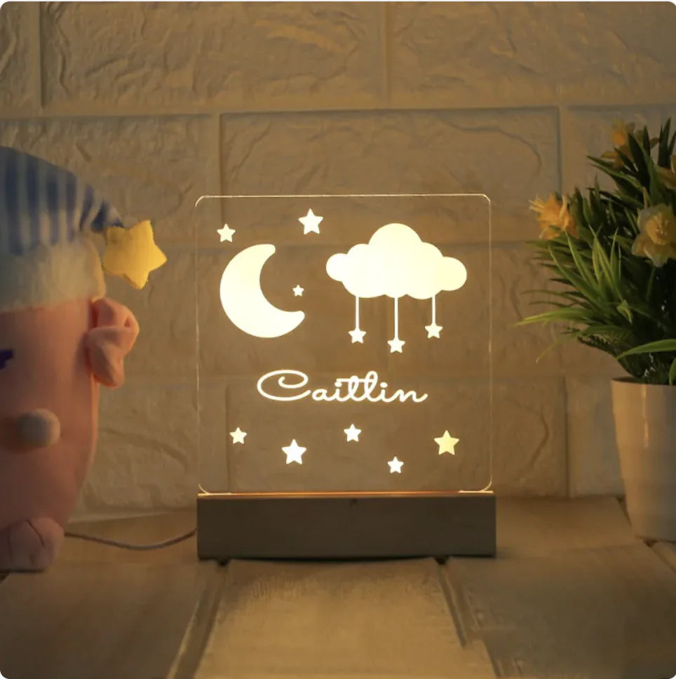 Children's Cartoon LED Bedside Lamp