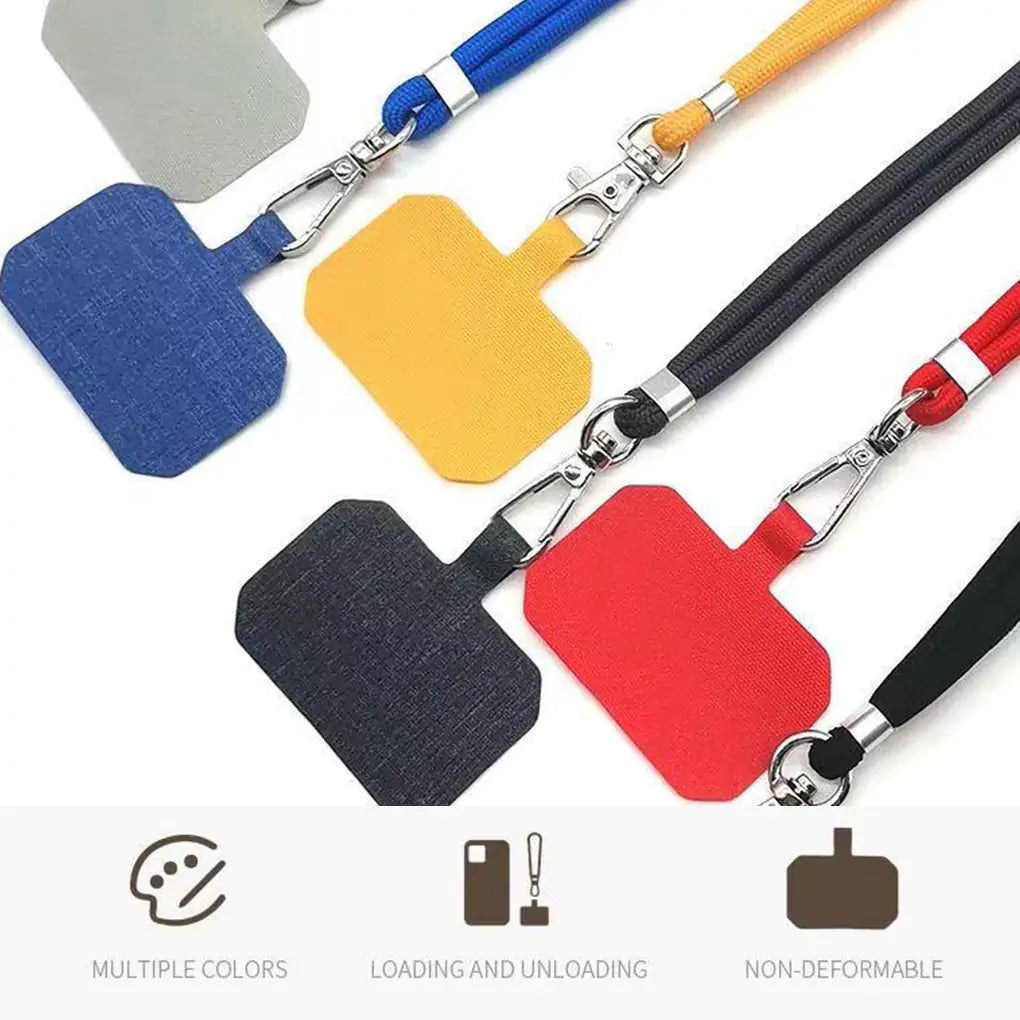 Universal Crossbody Phone Lanyard - 9 Color Options