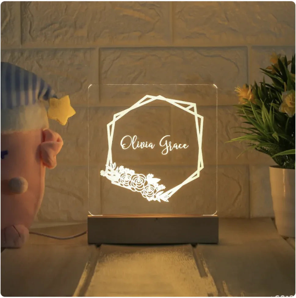 Children's Cartoon LED Bedside Lamp