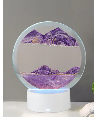 7 Colors USB Sandscape Table Lamp