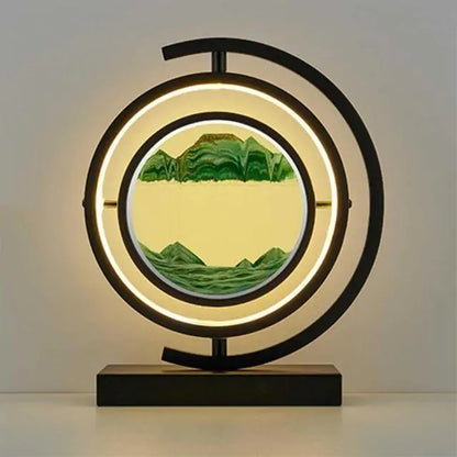 3D Quicksand Table Lamp