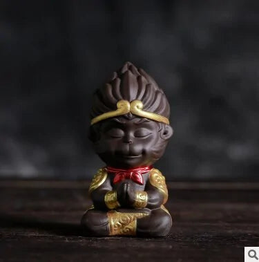 Sun Wukong Purple Sand Tea Pet Decorations