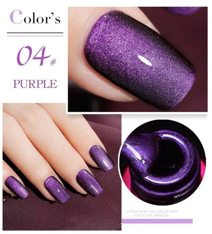 4D Magnetic Nail Polish Set