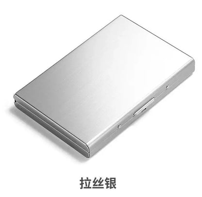RFID Blocking Stainless Steel Metal Card Holder