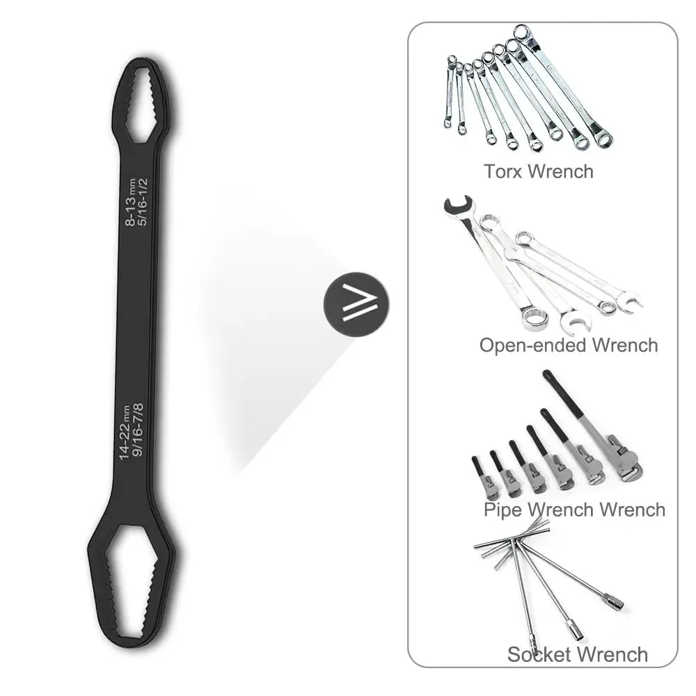 Universal Self-Adjusting Wrench (Double   End)