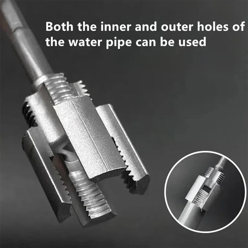 2 Pack PVC Pipe Threader 1/2 and 3/4