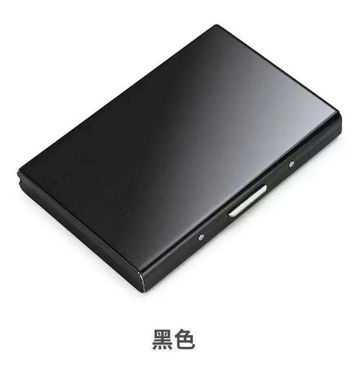 RFID Blocking Stainless Steel Metal Card Holder
