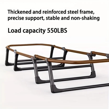 Heavy-Duty Folding Bed with Mattress
