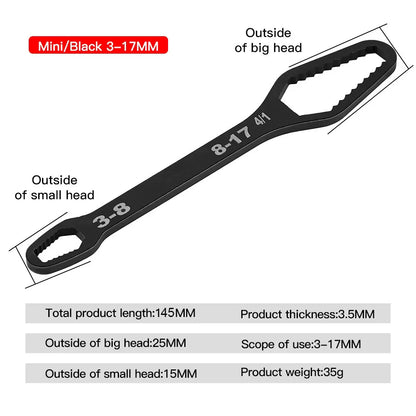 Universal Self-Adjusting Wrench (Double   End)