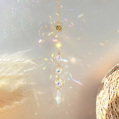 Suncatcher Crystal Sun and Moon Crystals Prism