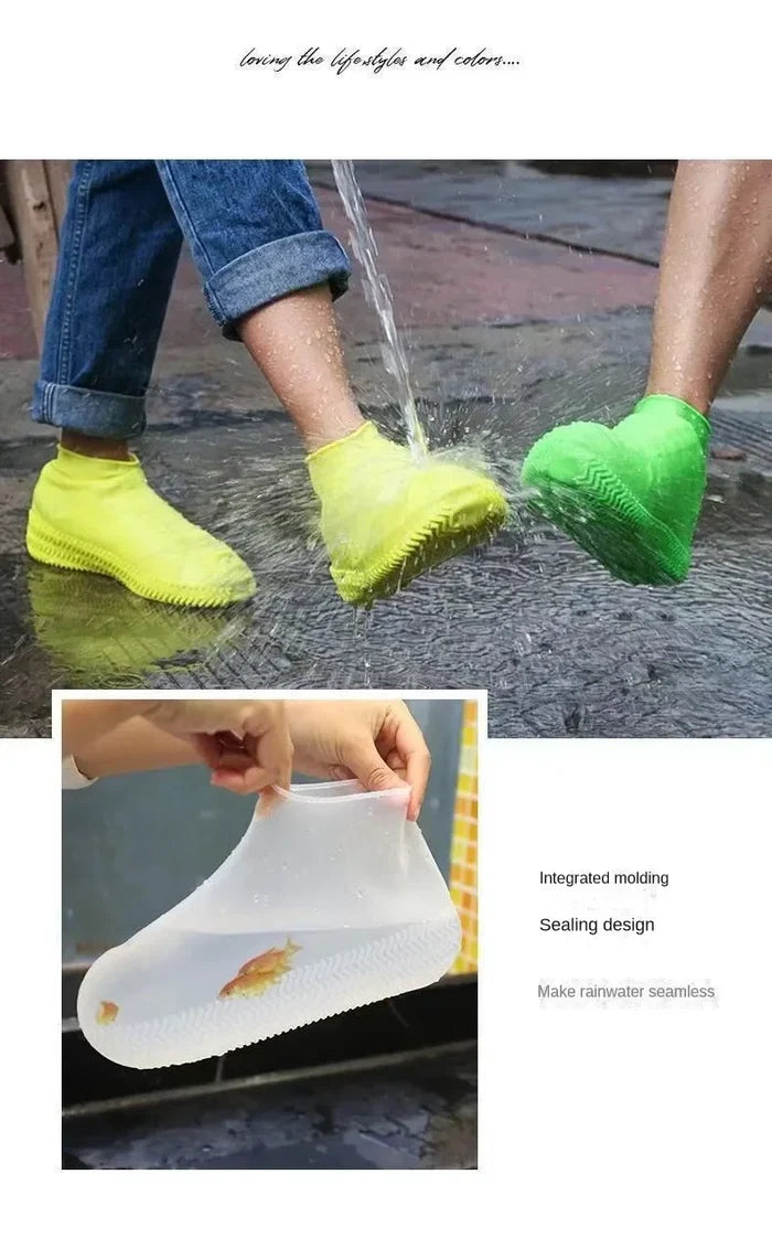1 Pair Silicone WaterProof Shoe Covers