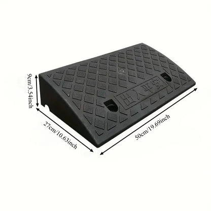 Heavy-Duty Portable Rubber Curb & Threshold Ramp