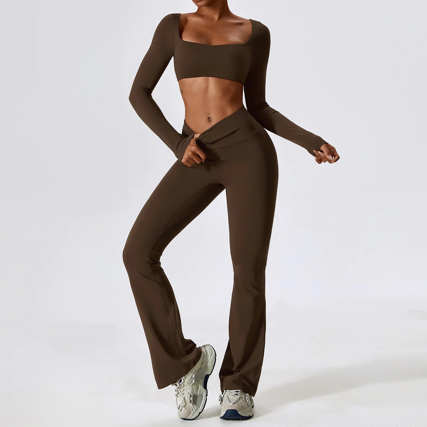 Women's Nude Feel Yoga Set