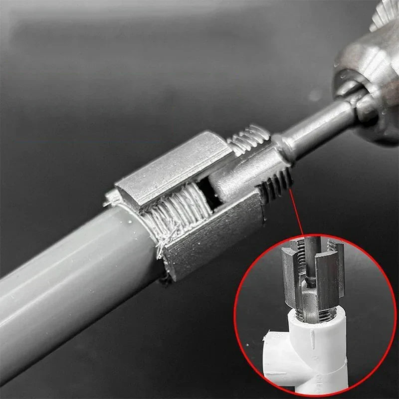 2 Pack PVC Pipe Threader 1/2 and 3/4