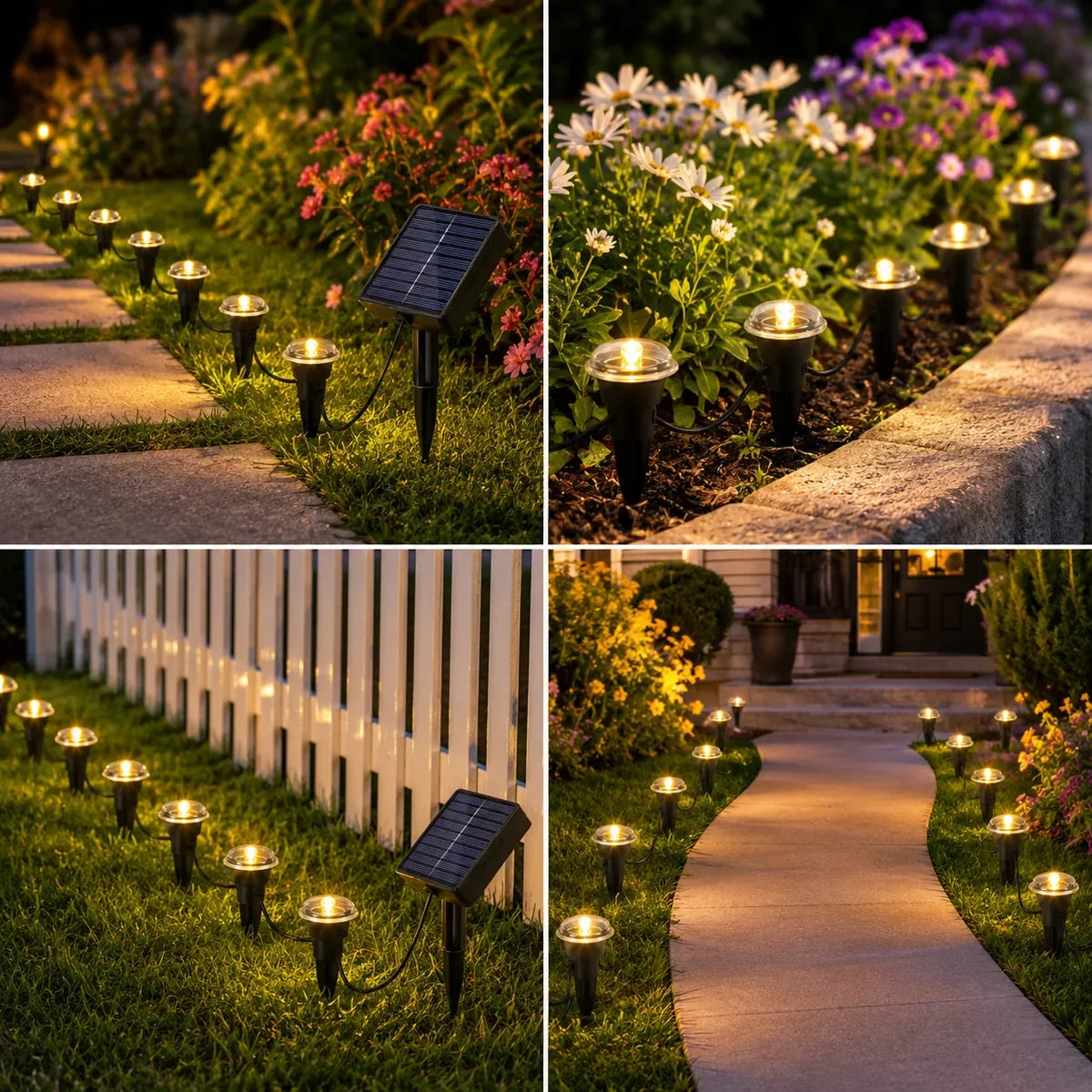 Solar Ground Stake Pathway Lights