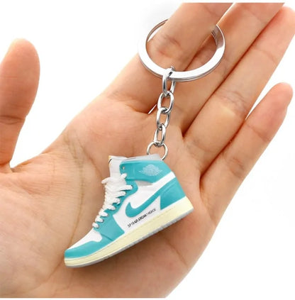 3D Sneaker Shoe Keychain