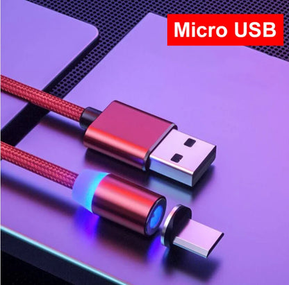 KEYSION LED Magnetic Fast Charging USB Cable