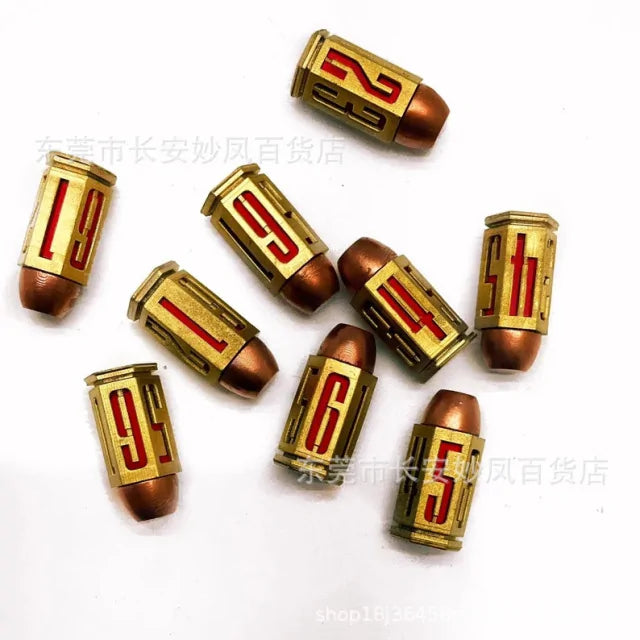 Bullet Dice Game Ornament