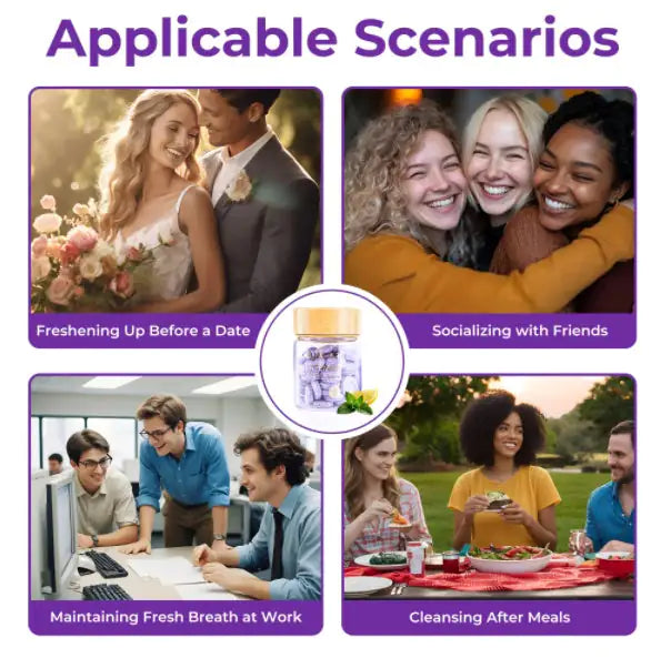 Teeth Whitening Toothpaste Tablets