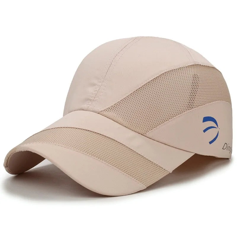 Summer Outdoor Sport Sunscreen Baseball Cap: Men's Breathable Mesh Hat