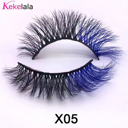 Two Color Mixed Eyelashes