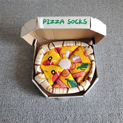 Cozy Pizza Socks