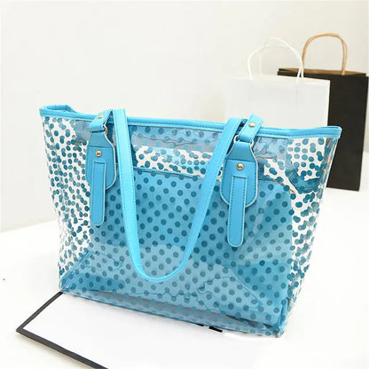 Candy Color Transparent Handbag