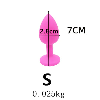 Silicone Butt Plug Anal Plug Unisex