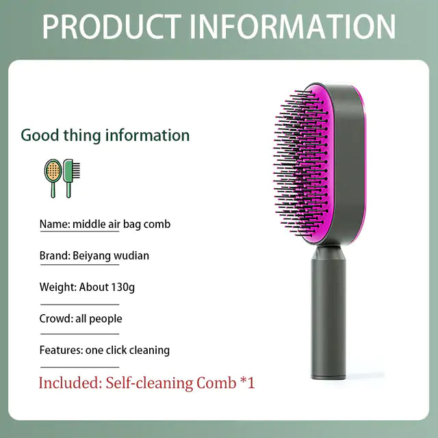 One-Key Massage Comb