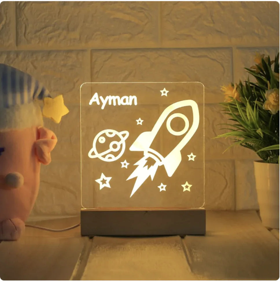 Children's Cartoon LED Bedside Lamp