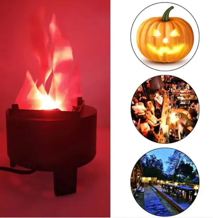 LED Fire Flame Effect Light