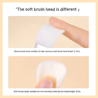 Double-headed Silicone Brush Facial Mask