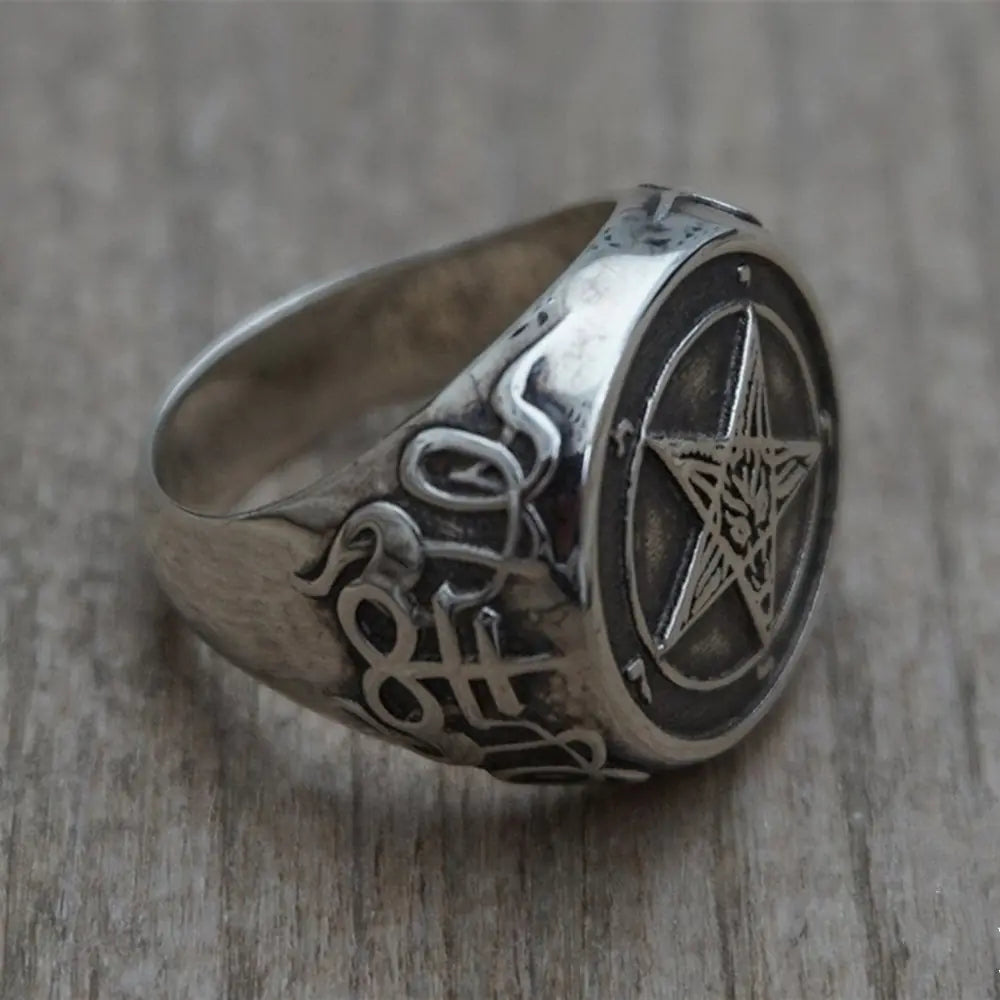 Occult Stainless Steel Ring