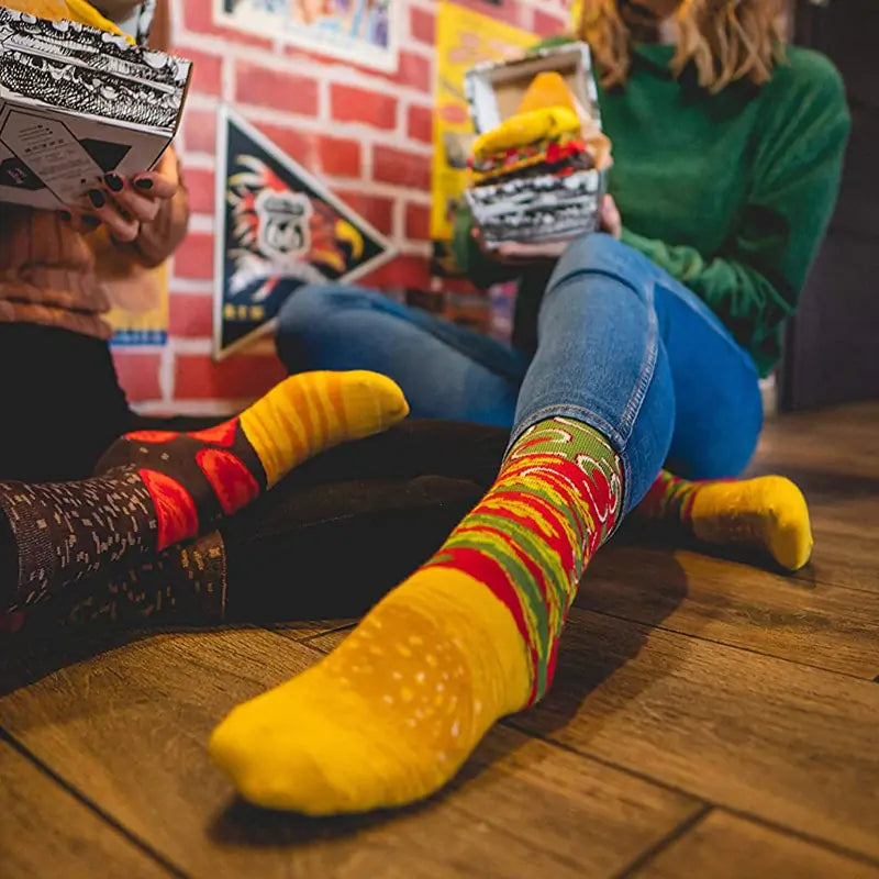 Cozy Pizza Socks