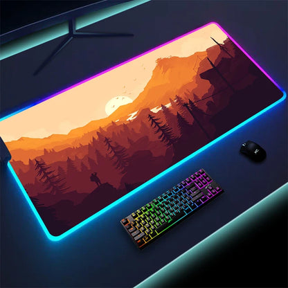 Non-slip RGB Gaming Pad