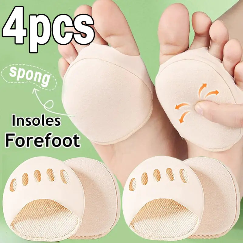 2/4Pcs Five Toes Forefoot Pads