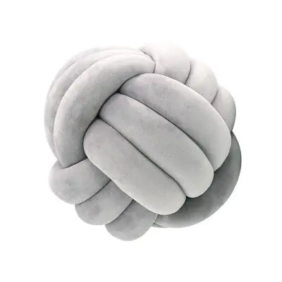 Hand Knot Cotton Pillow