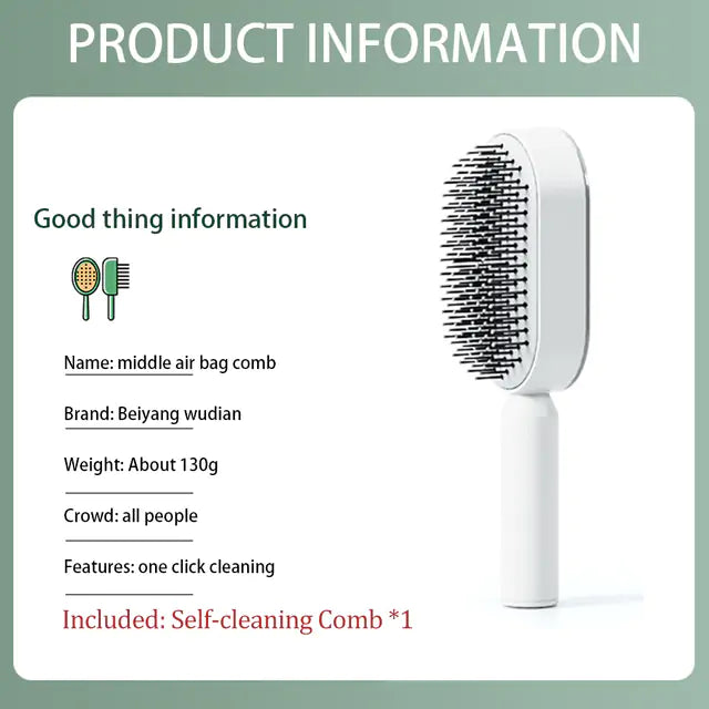 One-Key Massage Comb