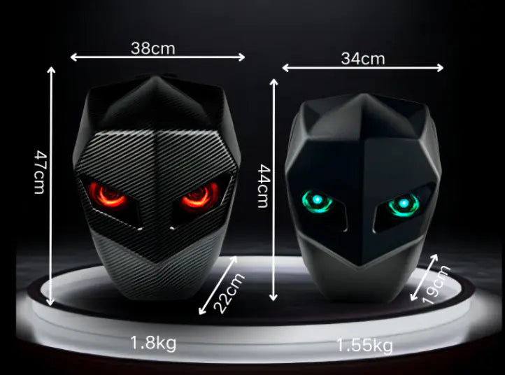 LED Sharingan Motorcycle Backpack