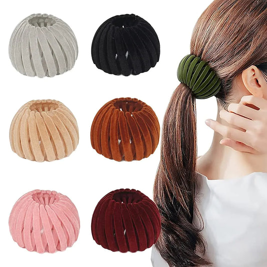 Horsetail Buckle Bird Nest Hairband