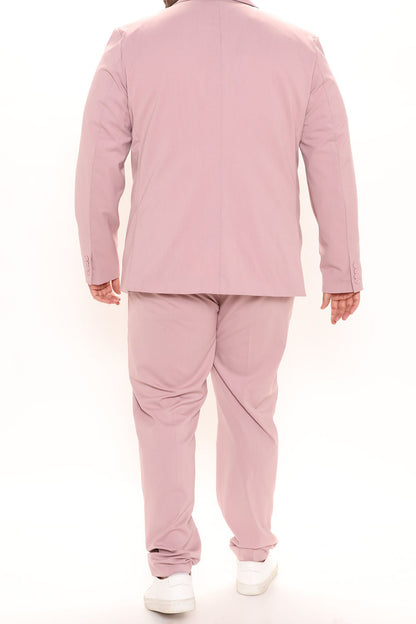 The Modern Stretch Suit Jacket - Pink