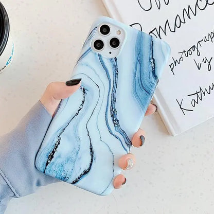 Sea Marble Color Case