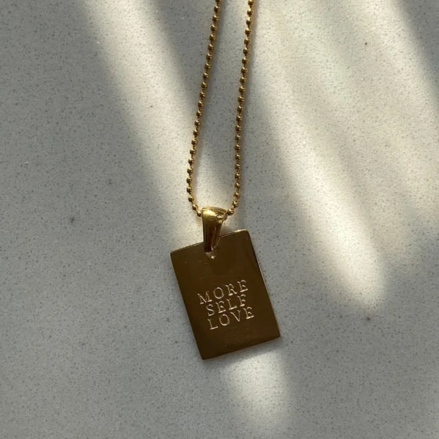 New Stylish Hiphop Word Pendant Necklace