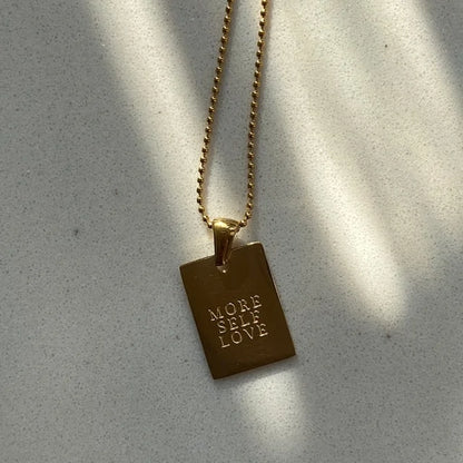 New Stylish Hiphop Word Pendant Necklace