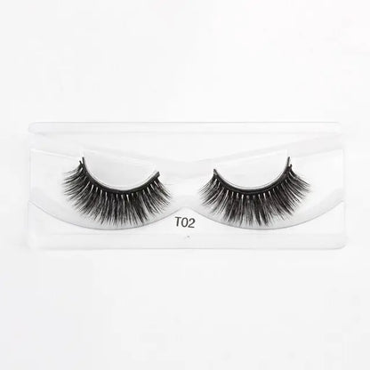 New 1/3Pairs Magnetic Eyelashes False Lashes