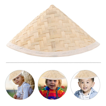 Bamboo Sun Hat Asian Style