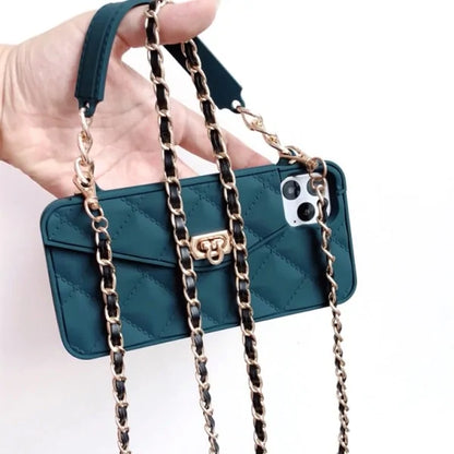 Wallet Handbag Crossbody Phone Case For iPhone