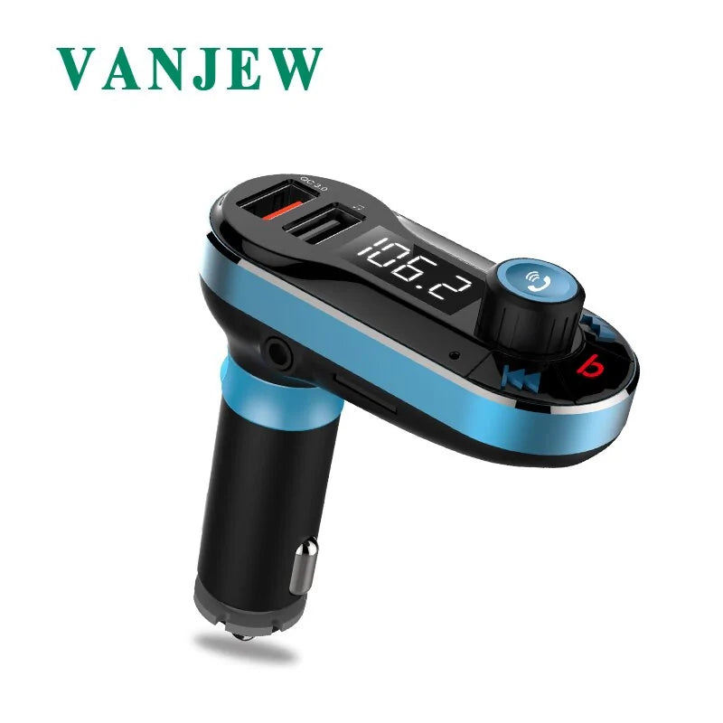 FM Modulator Bluetooth Transmitter Car Music Player