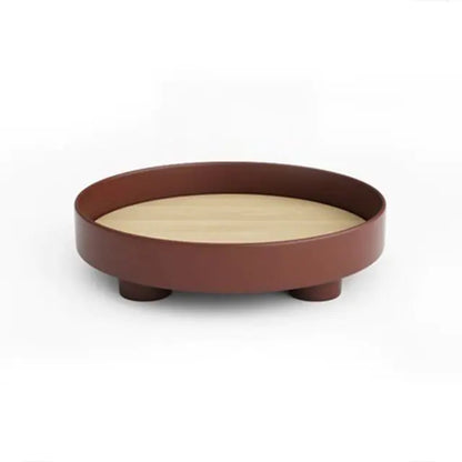 1 piece Nordic simple round storage tray