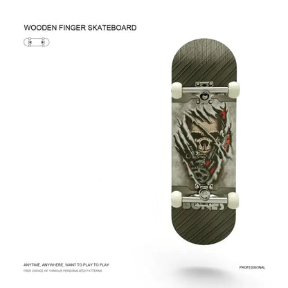 Wooden Finger Skateboards DIY Skate Park Tech Parts